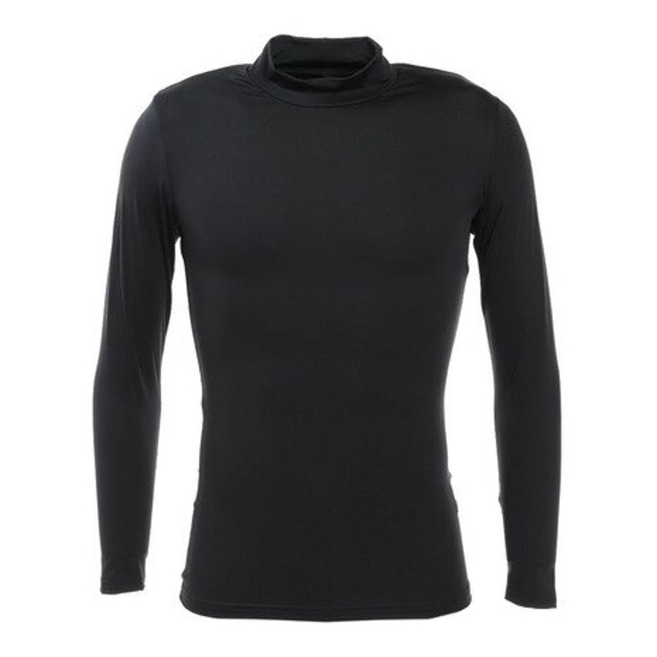 【2点以上購入で10%OFFクーポン有 4/21迄】エックスティーエス(XTS) 野球 アンダーシャツ ストレッチ ハイネック 長袖 インナー シャツ 723G6ES4166 黒 (メンズ)