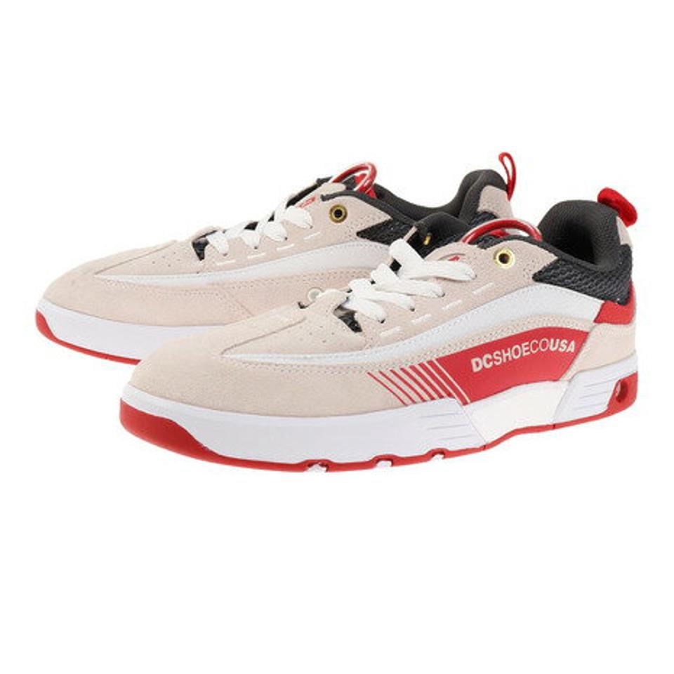 【2/5 24h限定 エントリー＆対象4店舗買い回りで最大P10倍！】ディーシー・シュー（DC SHOE）（メンズ）メンズ スニーカー 21SPDM204011WYR レガシー 98 スリム SP LEGACY 98 SLIM SP ホワイトレッド