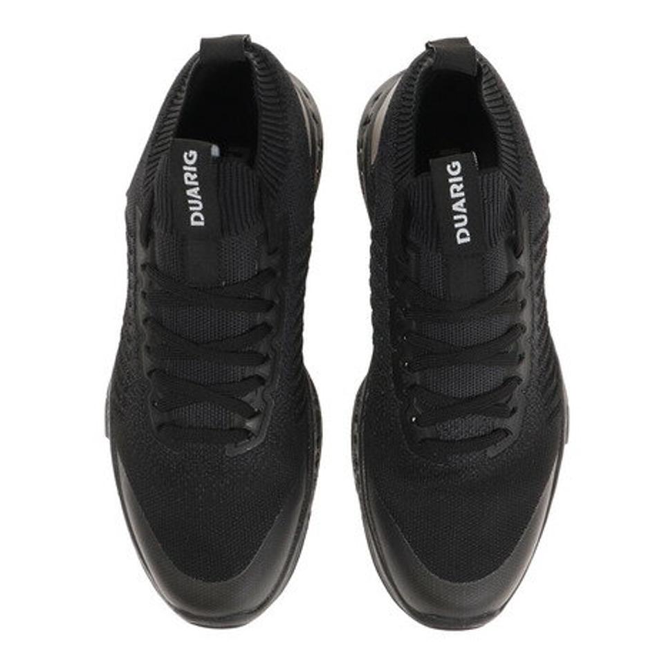デュアリグ（DUARIG）（メンズ）メンズ スニーカー 黒 デュアステイン DUA STRAIN ブラック グリーン グレー 801DG1MS2112