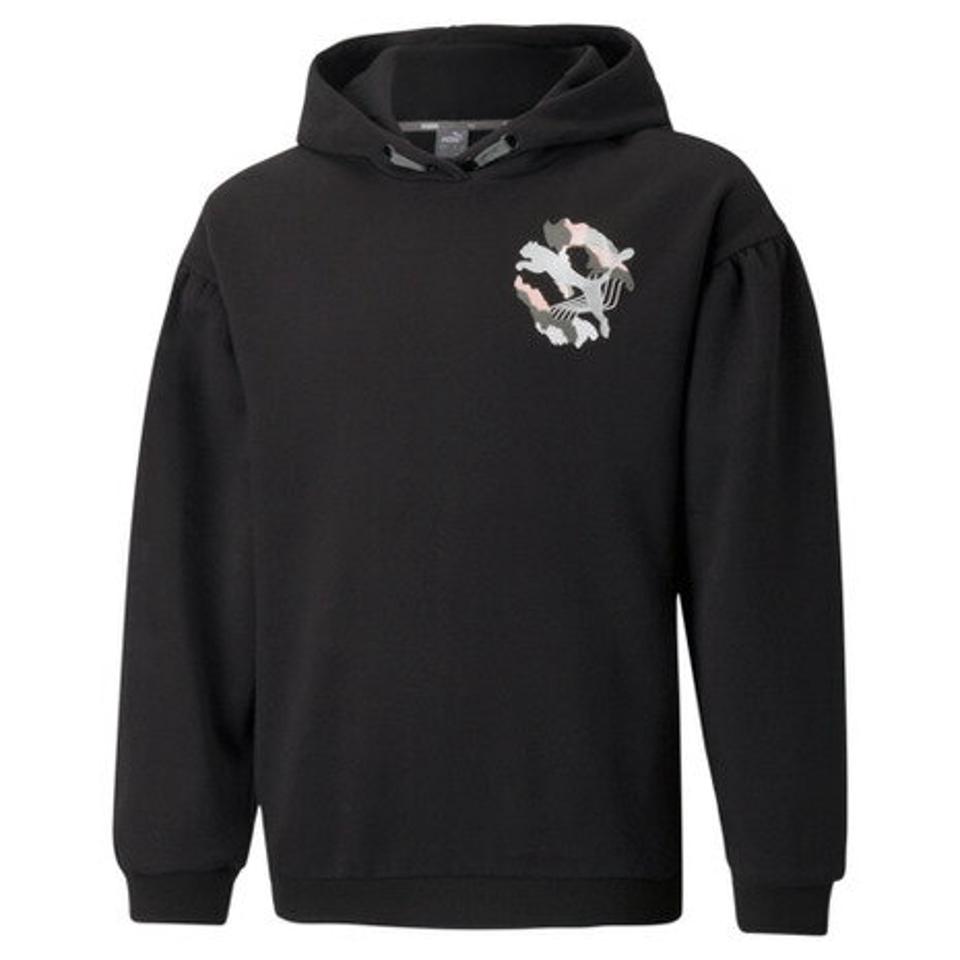 プーマ（PUMA） ガールズ ALPHA フーディースウェット FL 846776 01 BLK （キッズ）