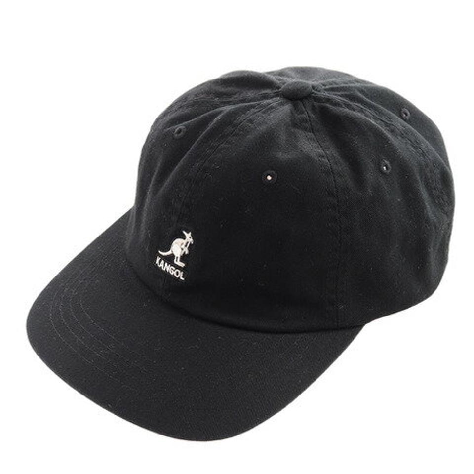カンゴール(KANGOL) ウォッシュ ベースボール キャップ 1001692200119 BLK (メンズ)