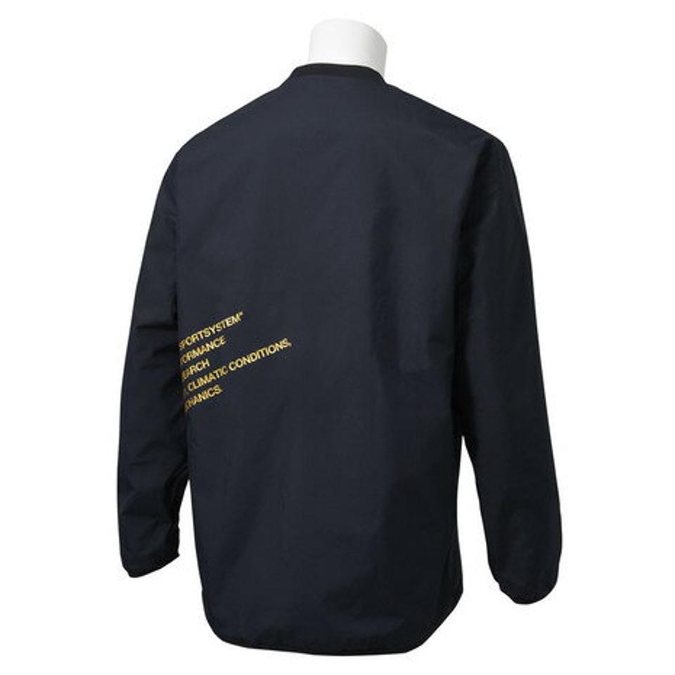 デサント（DESCENTE） バレーボールウェア ウォーマージャケット DVUSJF30 BK （メンズ）