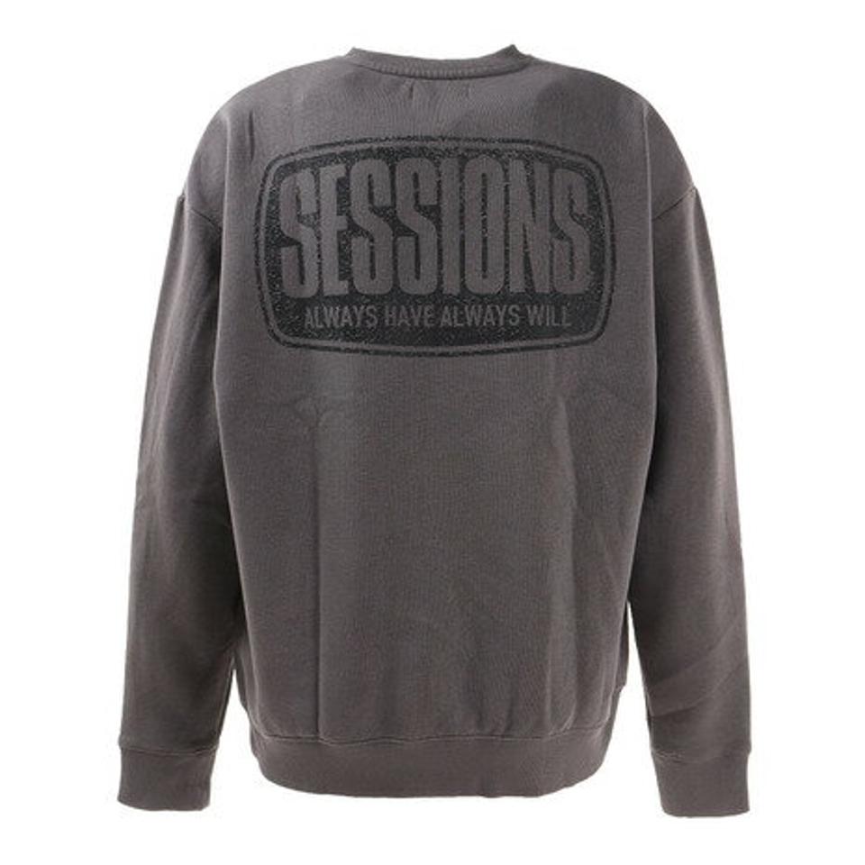 セッションズ（SESSIONS） OLD ロゴ クルーネックスウェット 217176 GRY （メンズ）