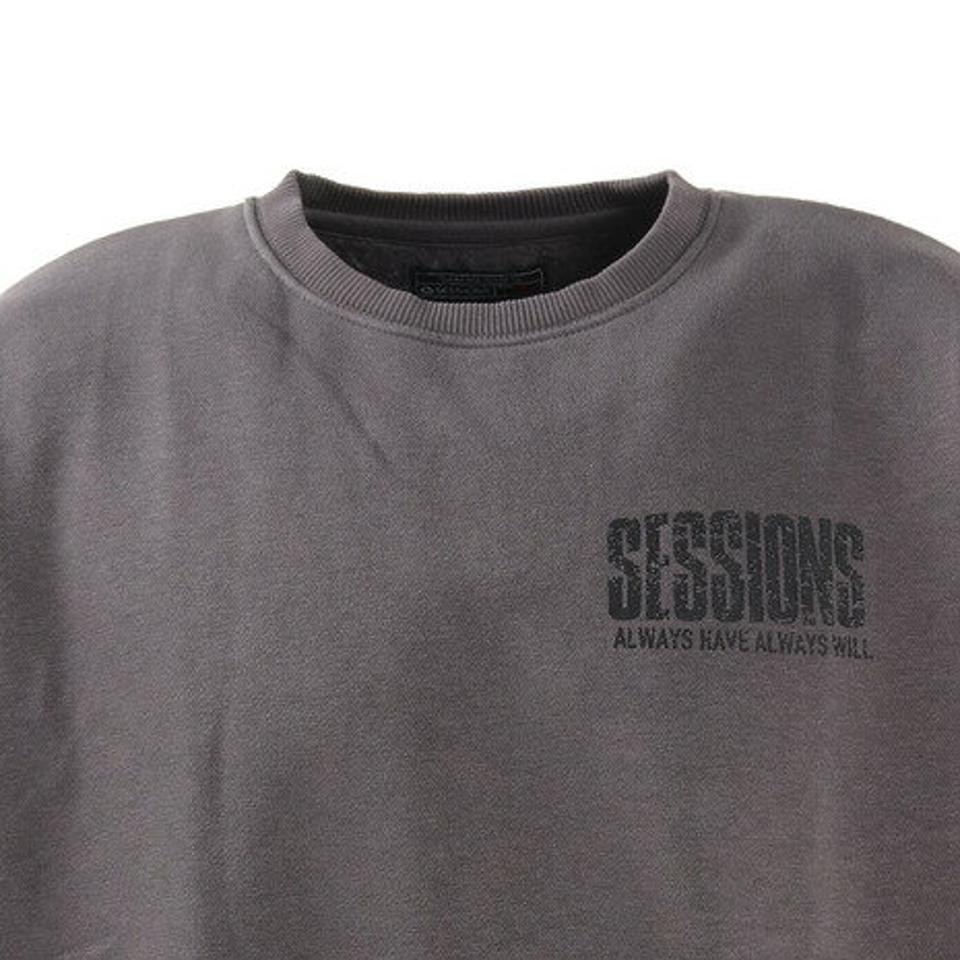 セッションズ（SESSIONS） OLD ロゴ クルーネックスウェット 217176 GRY （メンズ）