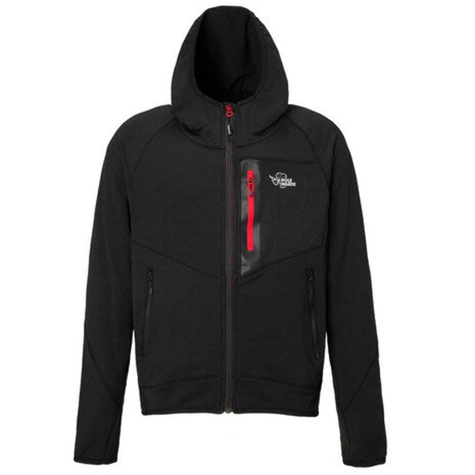 POLEWARDS（メンズ）フリース ジャケット PP GRID JACKET PW27JN26BLK