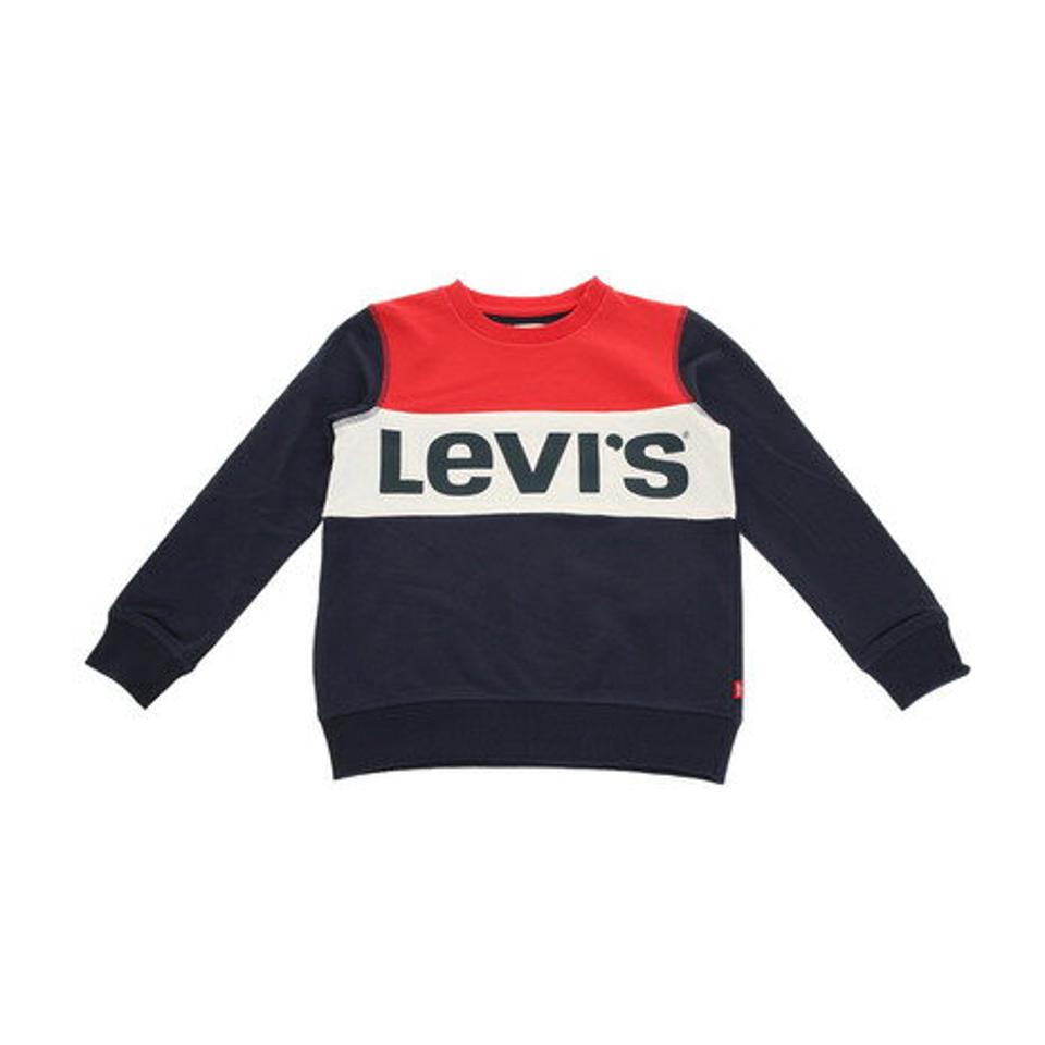 リーバイス（LEVIS） スウェット ジュニア CTN BLOCKED クルートレーナー 816552-R6C オンライン価格 （キッズ）