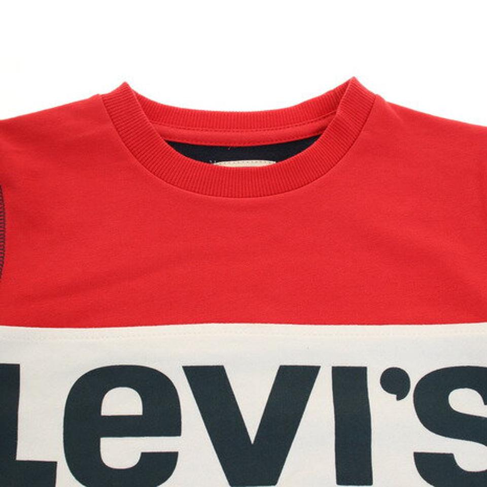 リーバイス（LEVIS） スウェット ジュニア CTN BLOCKED クルートレーナー 816552-R6C オンライン価格 （キッズ）