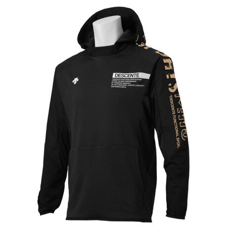デサント（DESCENTE） ウォームスウェット DVUSJF20 BK バドミントン ウェア スポーツウェア （メンズ）