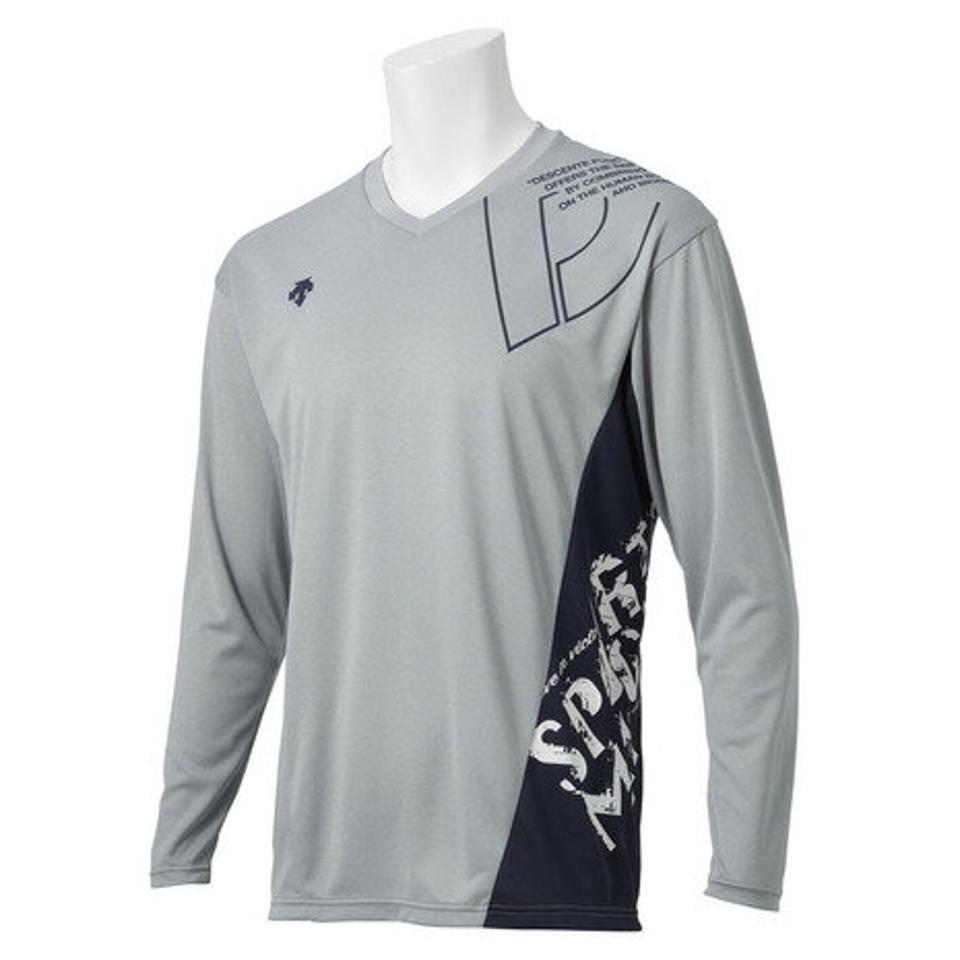 デサント(DESCENTE) バレーボールウェア ロングスリーブプラクティスシャツ DVUSJB52 GYM (メンズ)