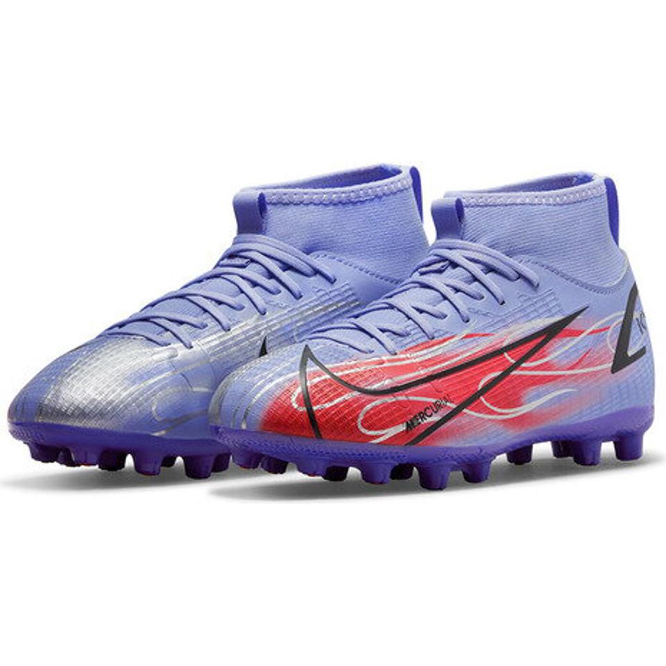 【ポイント15倍】ナイキ（NIKE） ジュニアサッカースパイク ハードグラウンド用 サッカーシューズ スーパーフライ 8 アカデミー KM HG DB0901-506 （キッズ）