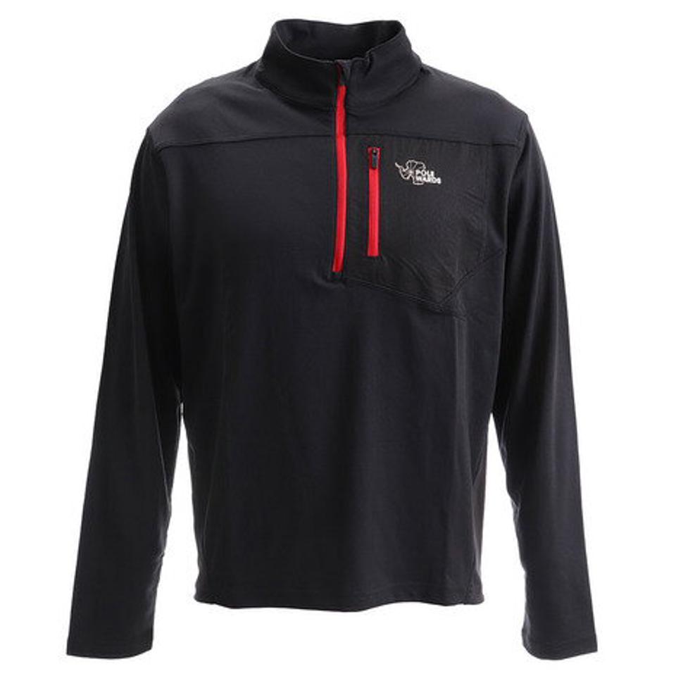 POLEWARDS(メンズ)長袖ジップシャツ PW27JB28