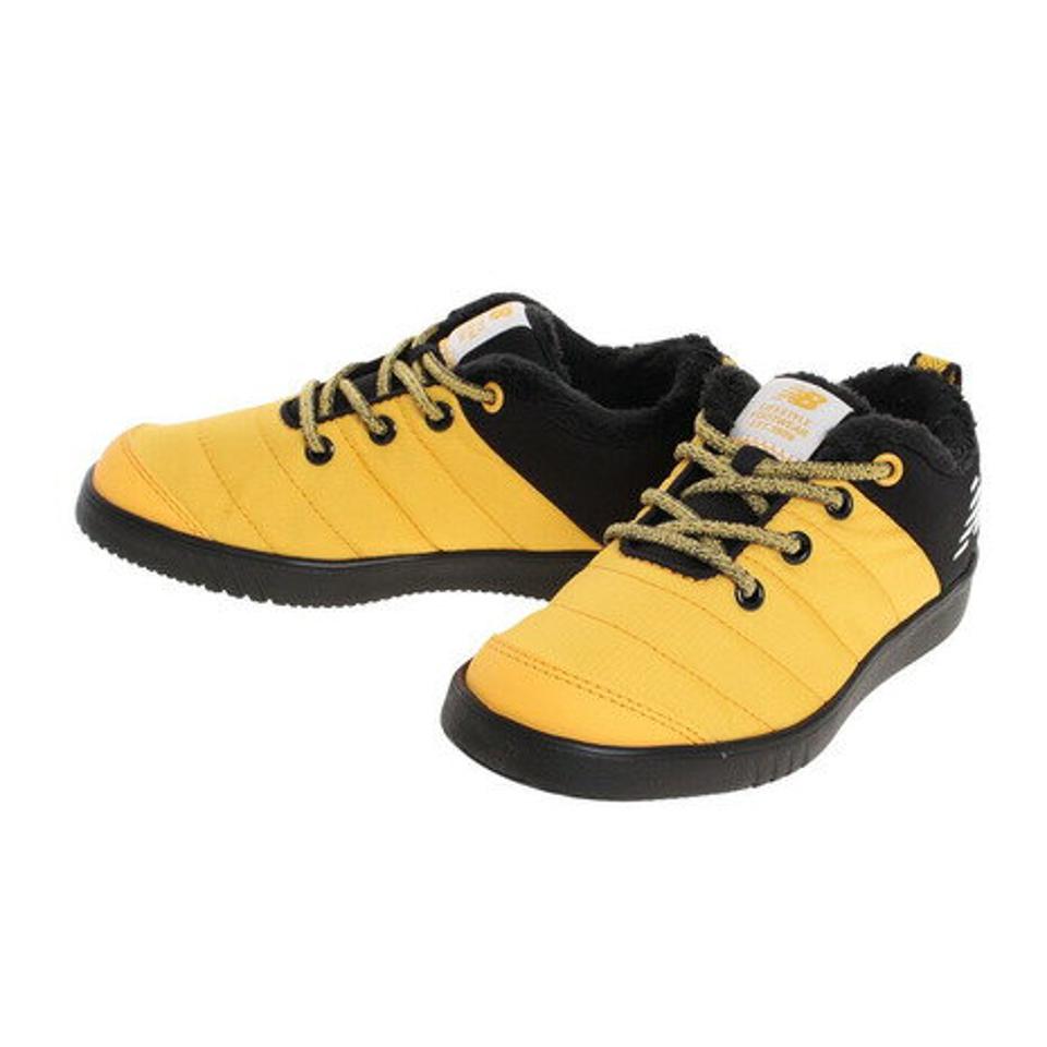 ニューバランス（new balance）（キッズ）ジュニア 黄色 モックシューズ イエロー ブラック YHMOC YLBW カジュアル 子供靴 運動 アウトドア レジャー 通学