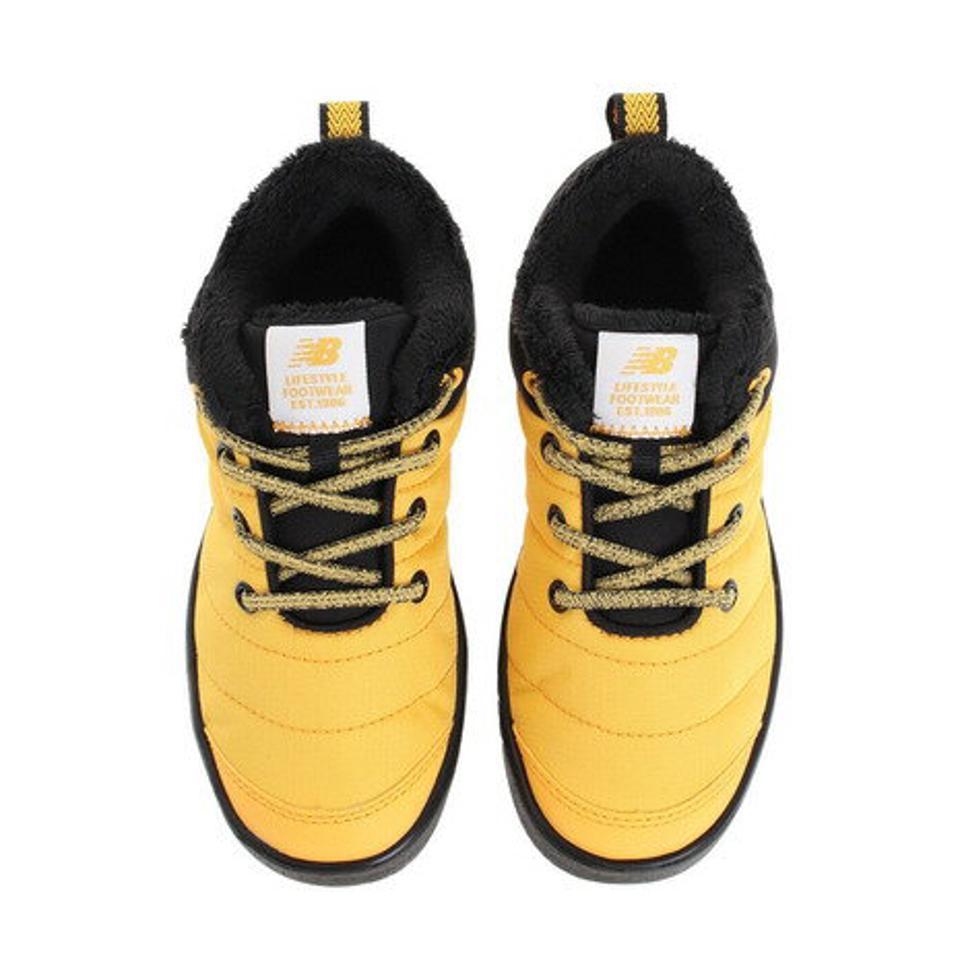 ニューバランス（new balance）（キッズ）ジュニア 黄色 モックシューズ イエロー ブラック YHMOC YLBW カジュアル 子供靴 運動 アウトドア レジャー 通学