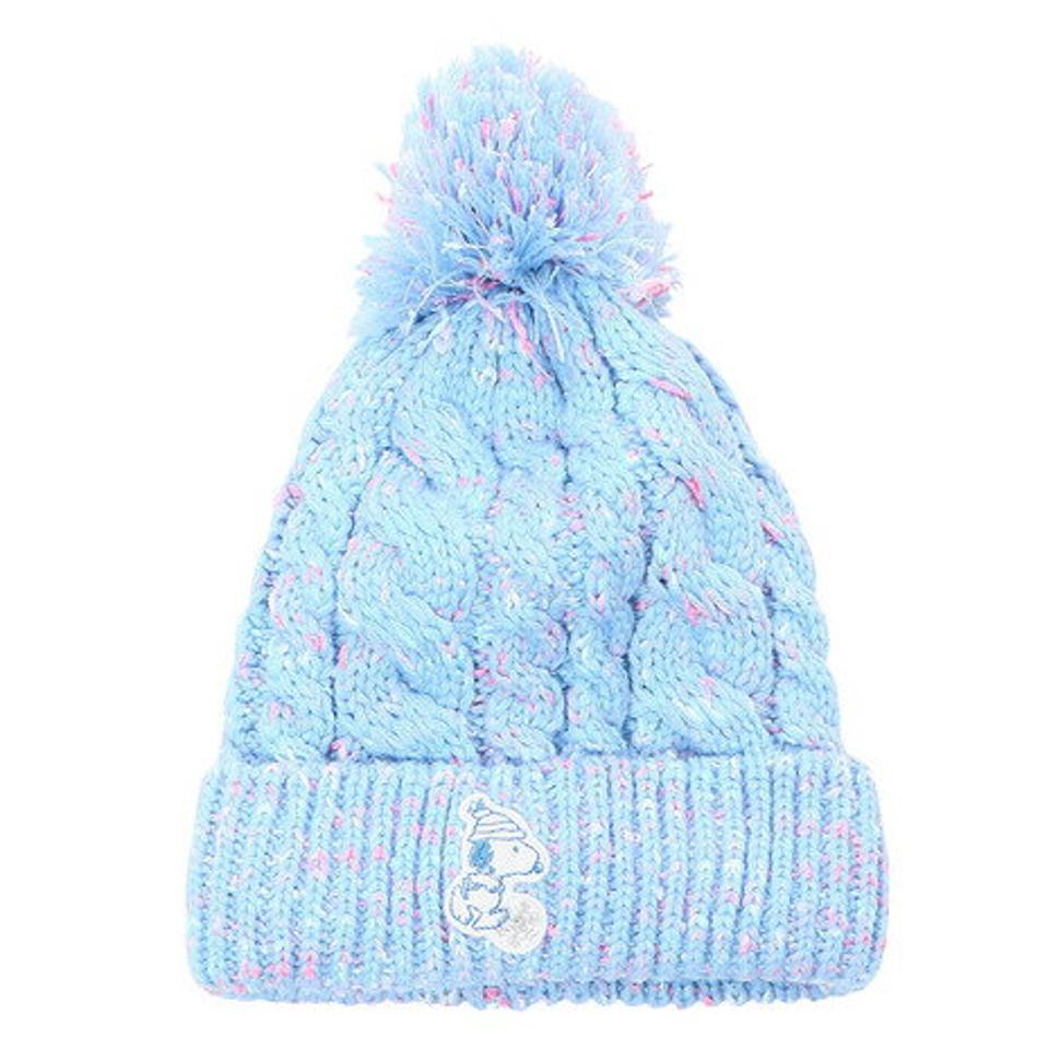 ベスプ（VESP） ニット帽 キッズ スキー ジュニア PEANUTS SNOOPY WAPPEN BONBON VSJB1001SX 雪遊び （キッズ）