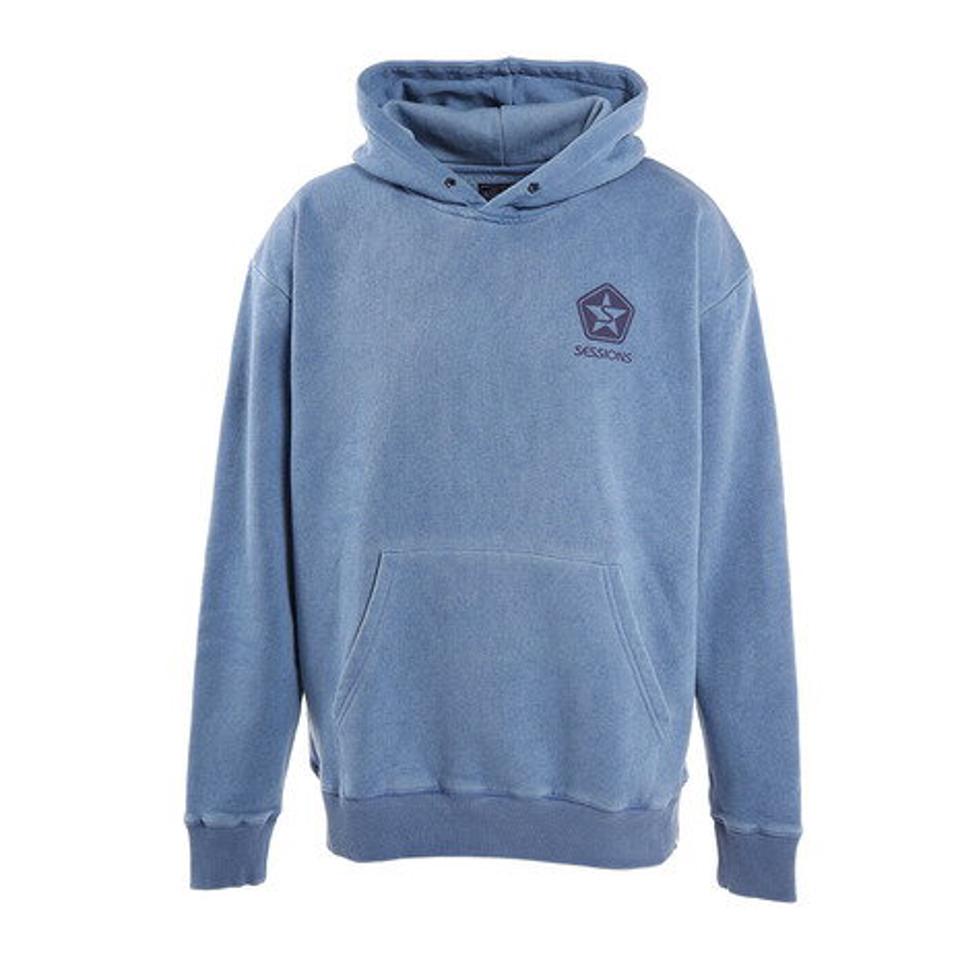 セッションズ（SESSIONS）（メンズ）パーカー WASHOUT フーディ 217170 DBLU