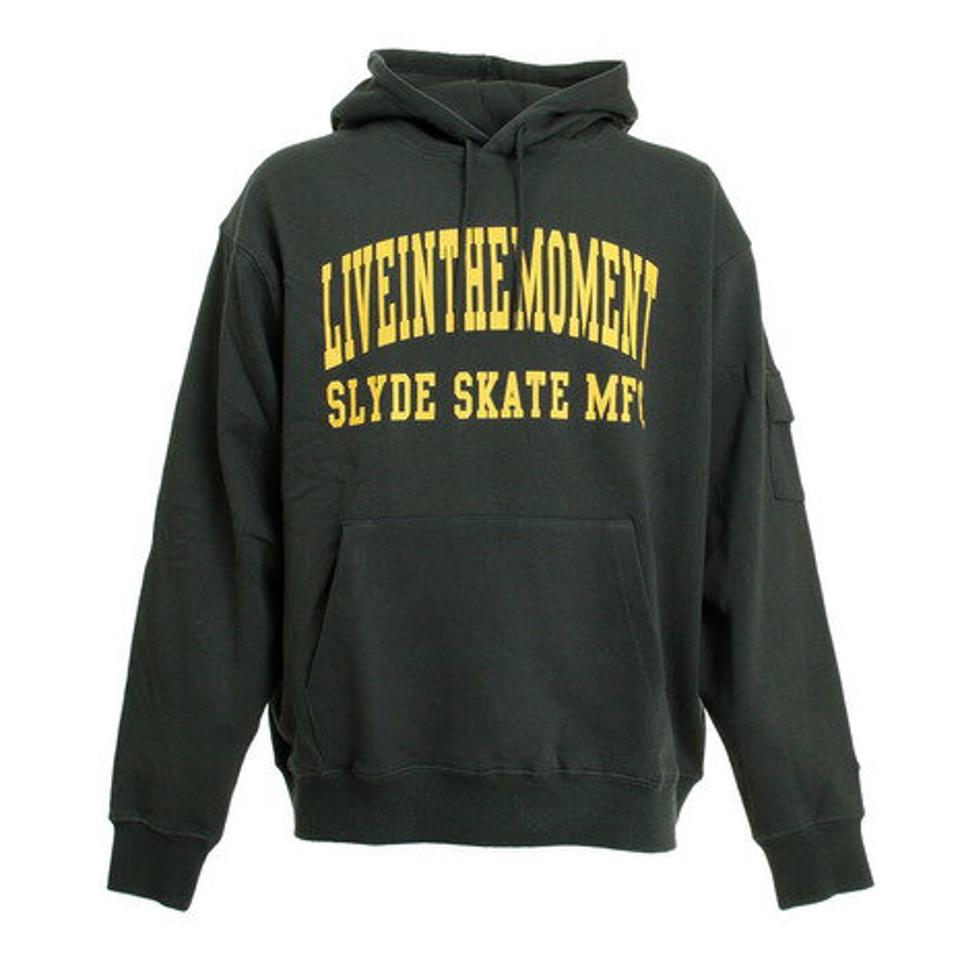 スライド（SLYDE） CLASSIC ロゴ フーディパーカー sl2021aw004-BLK （メンズ）