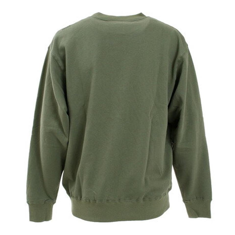 スライド（SLYDE）（メンズ）COLLEGE ロゴスウェット sl2021aw003-OLV