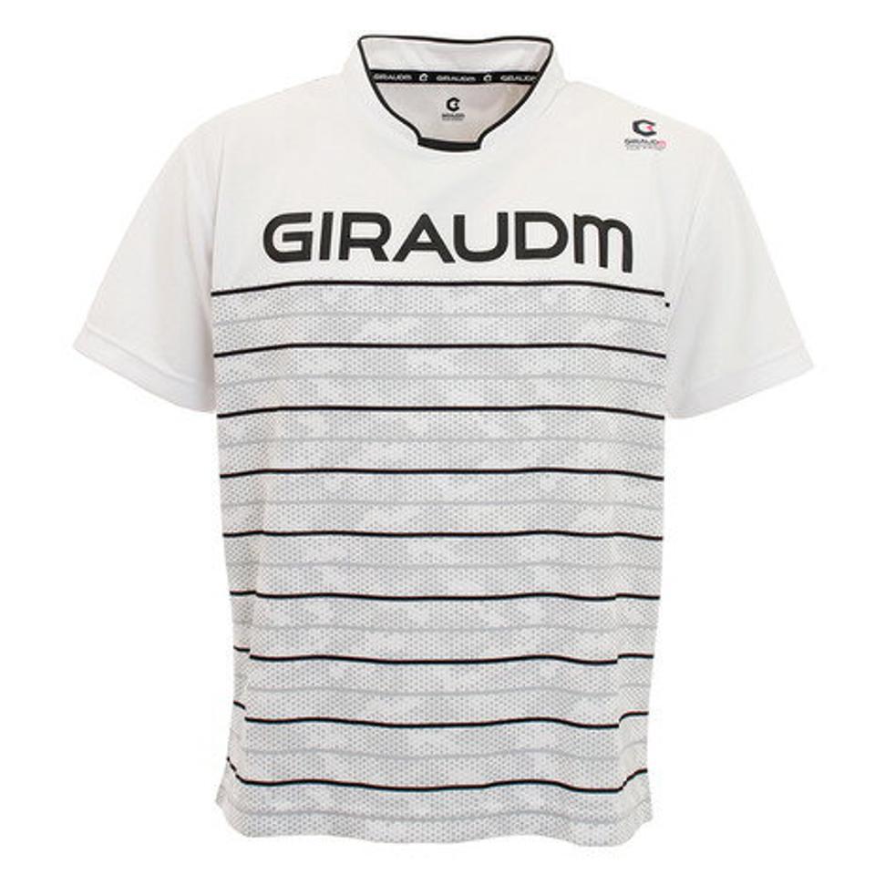 ジローム(GIRAUDM) サッカーウェア メンズ Tシャツ CCA ボーダー昇華 プラクティスシャツ FS 741GM0TF9334 WHT (メンズ)