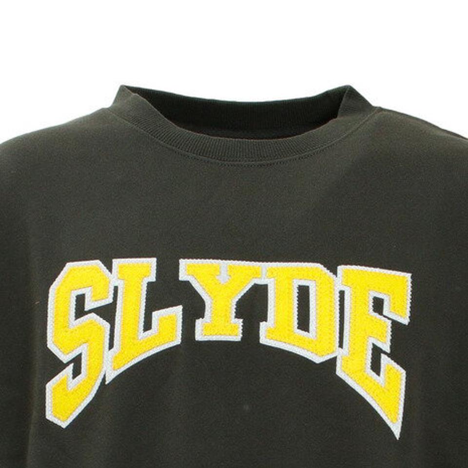 スライド（SLYDE） COLLEGE ロゴスウェット sl2021aw003-BLK （メンズ）
