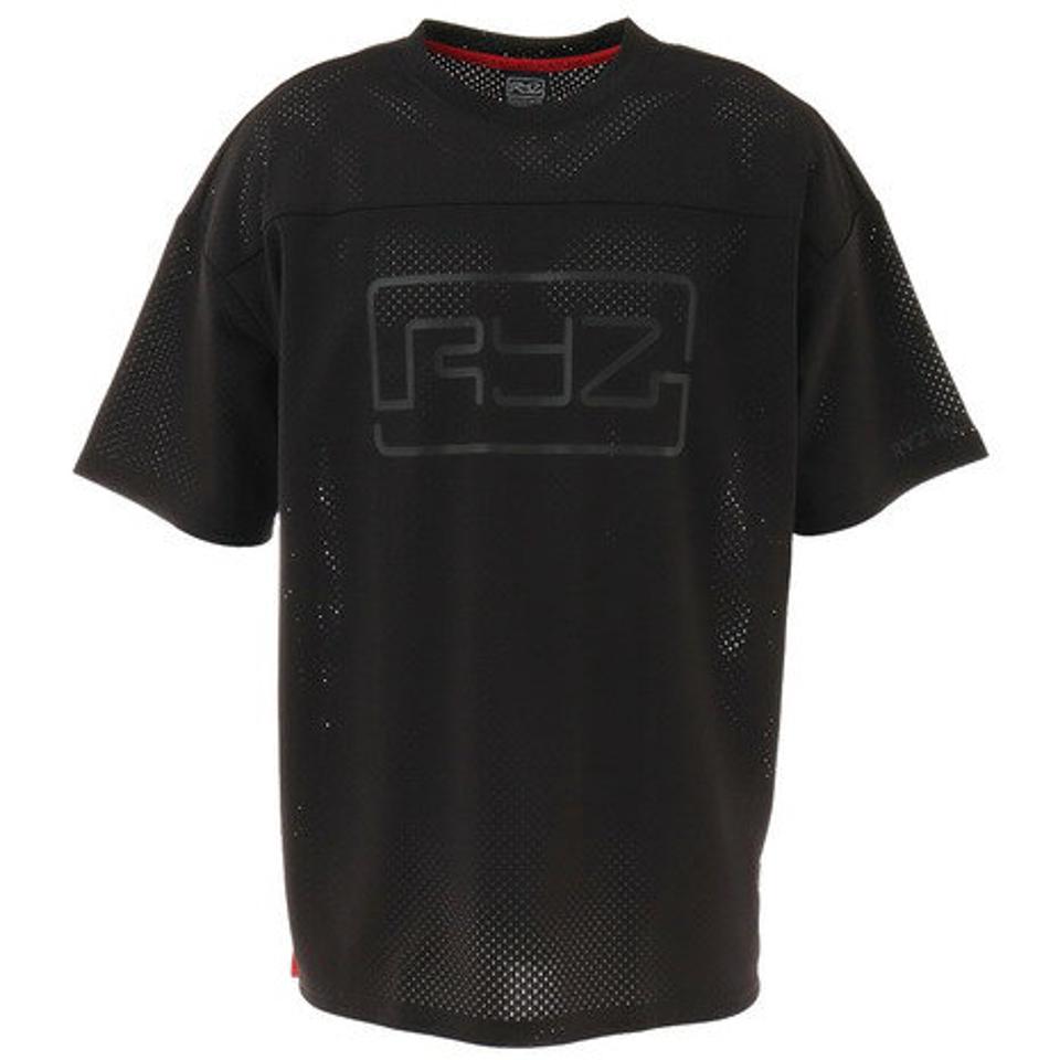 【9/10 24h限定 エントリー&対象4店舗買い回りで最大P10倍!】ライズ(RYZ)(メンズ) バスケットボールウェア ショートスリーブメッシュシャツ 751R1EG4516