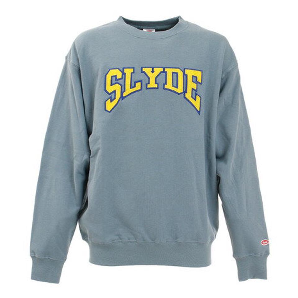 スライド（SLYDE） COLLEGE ロゴスウェット sl2021aw003-B.GRY （メンズ）