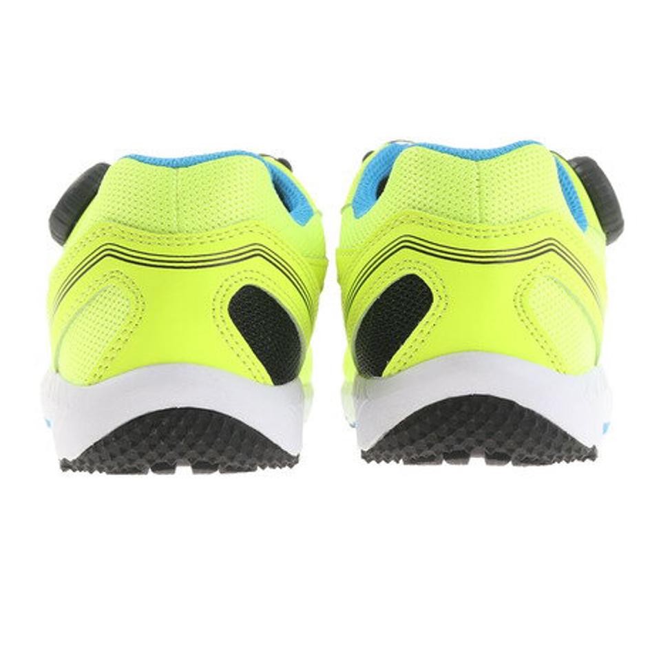 ジローム（GIRAUDM）（キッズ） ジュニア スニーカー ガオスピード GAOH SPEED FL フラッシュイエロー ブラック レッド 793GM0XS5804 通学 カラフル 運動会