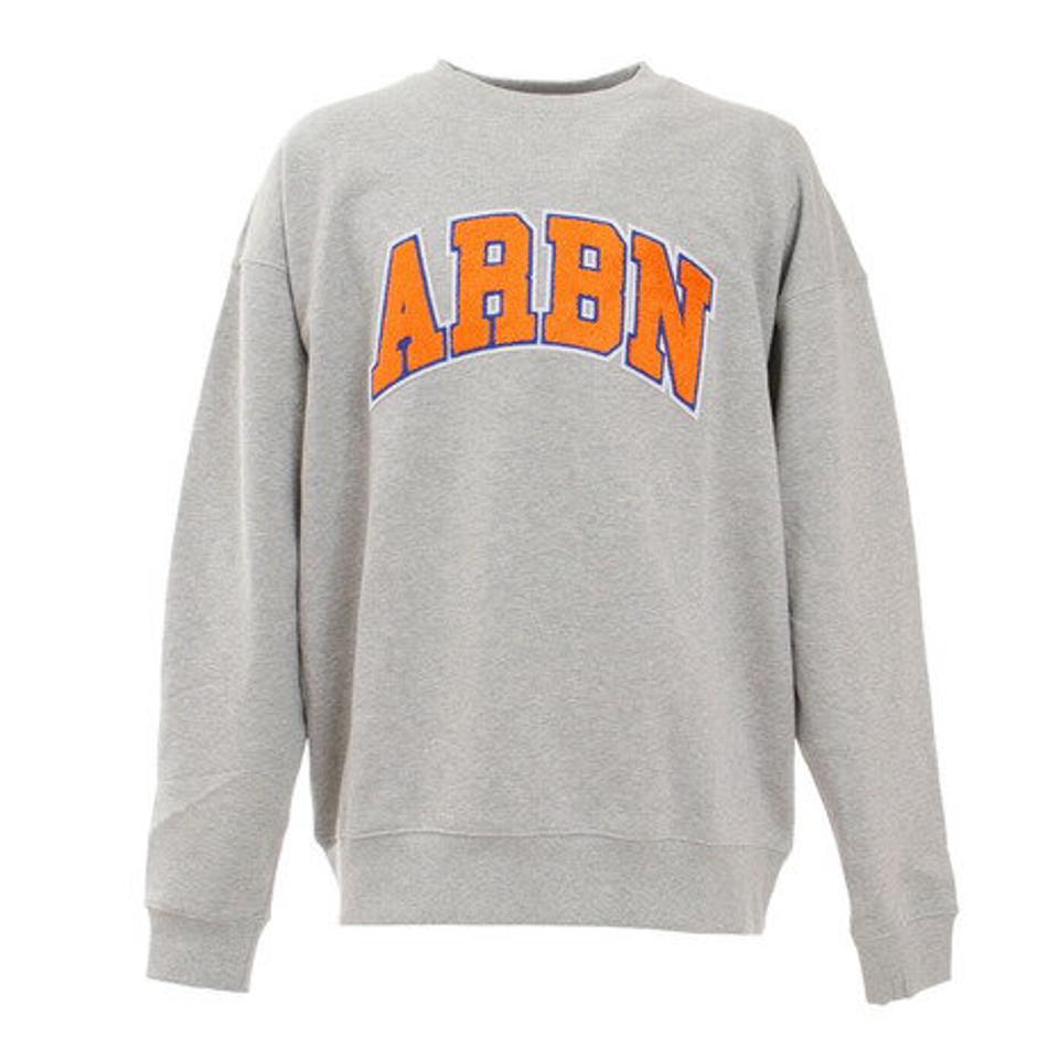 エアボーン（ARBN） COLLEGE ロゴ ビッグスウェット ARBN21aw-003-GRY （メンズ）