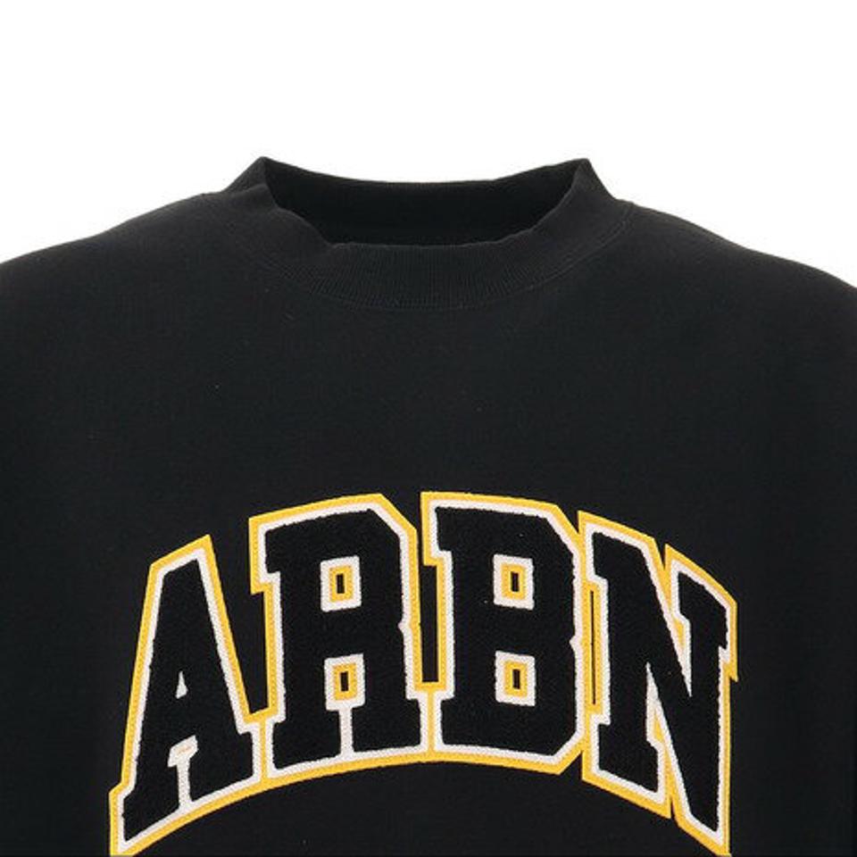 エアボーン（ARBN）（メンズ）COLLEGE ロゴ ビッグスウェット ARBN21aw-003-BLK