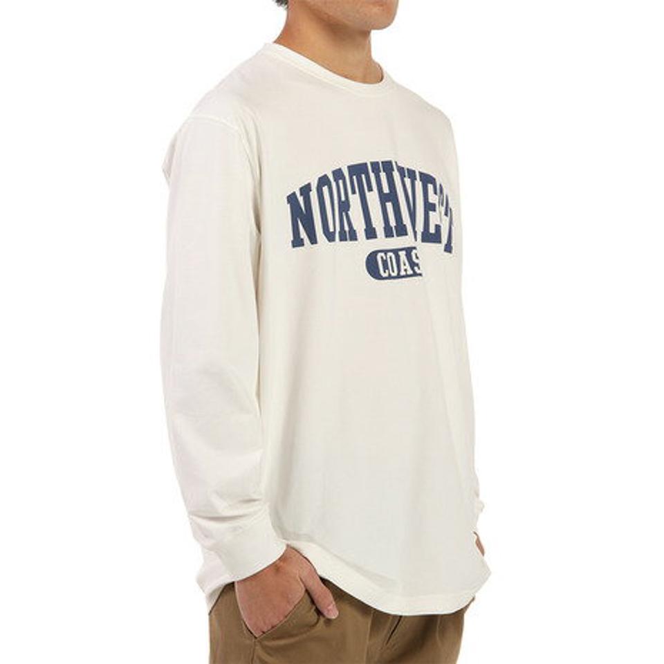 【15%OFFクーポン対象!4/25まで】エルケクス(ELKEX)(メンズ)ヒートクロス オーバー ロングスリーブシャツ EKM1FA3076