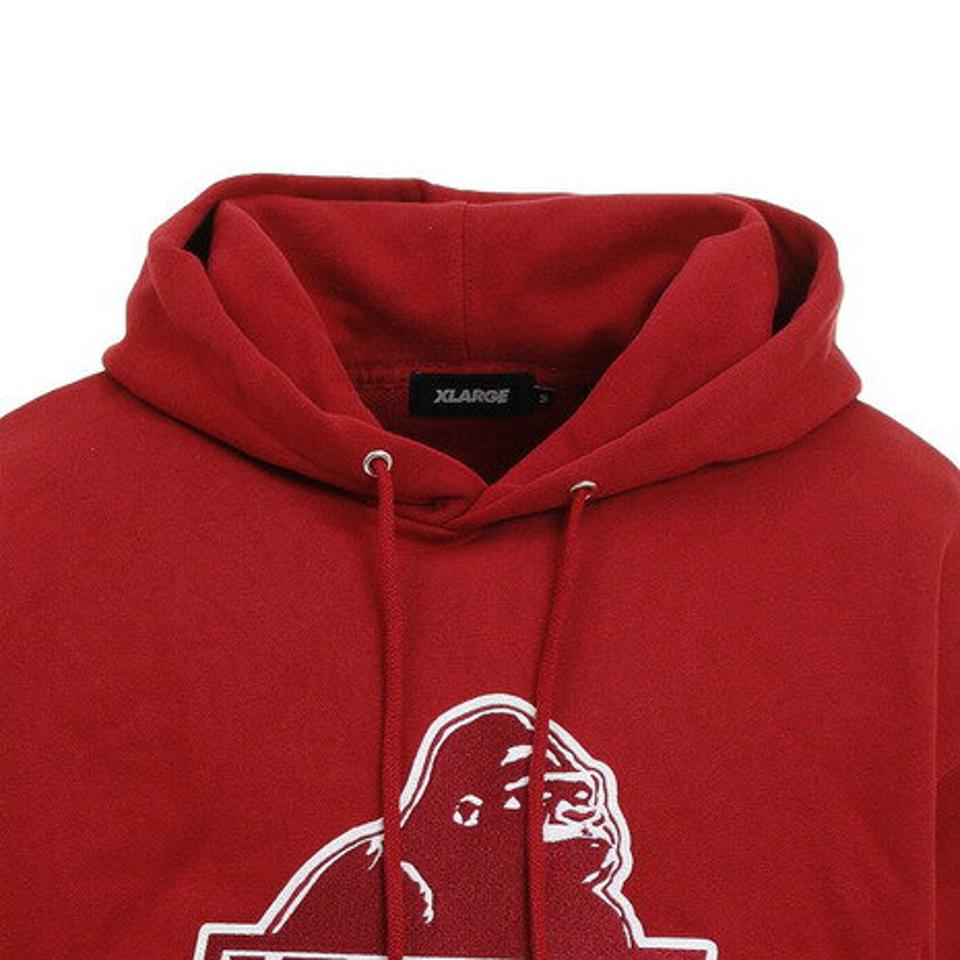 エクストララージ（XLARGE） SLANTED OG PATCHED フーディースウェット 101213012014-BURGUNDY （メンズ）