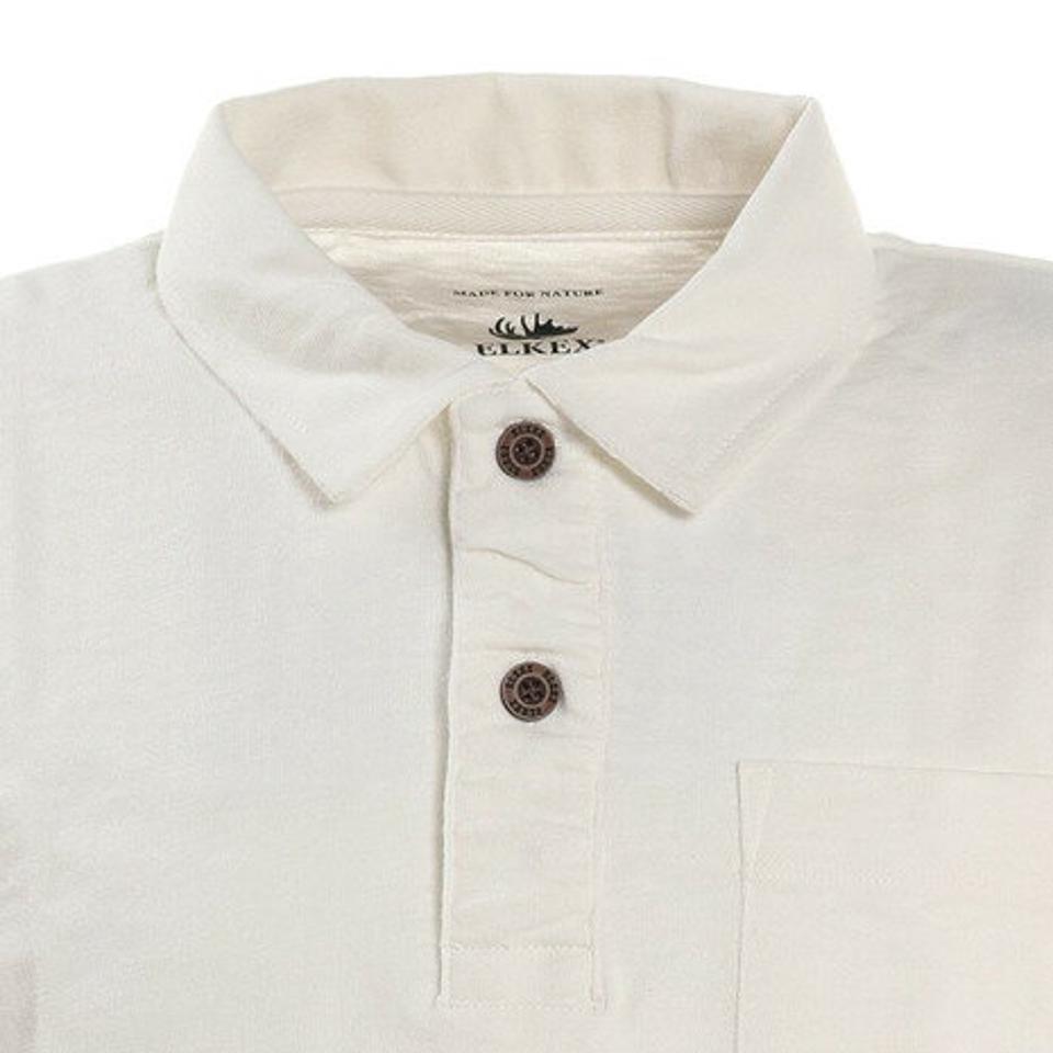 エルケクス(ELKEX)(メンズ)JQD PK 半袖ポロシャツ 881EK1HD6292 WHT