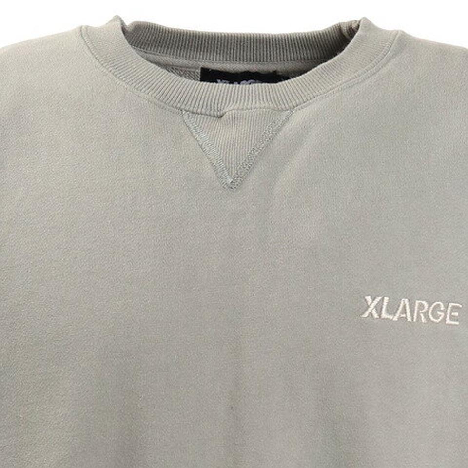 エクストララージ（XLARGE） ミリタリー クルーネックスウェット 101213012011-GREY （メンズ）