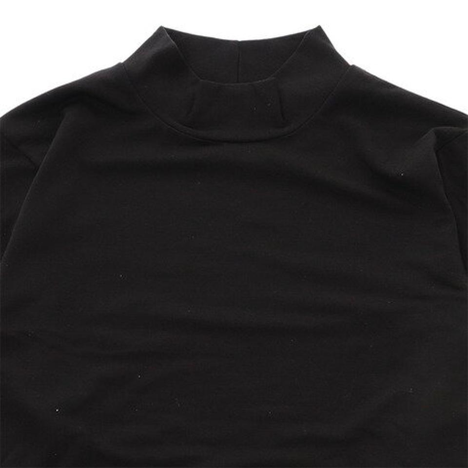 POLEWARDS(レディース)VIATEX 9分袖ハイネックシャツ PW2LHU10BLK