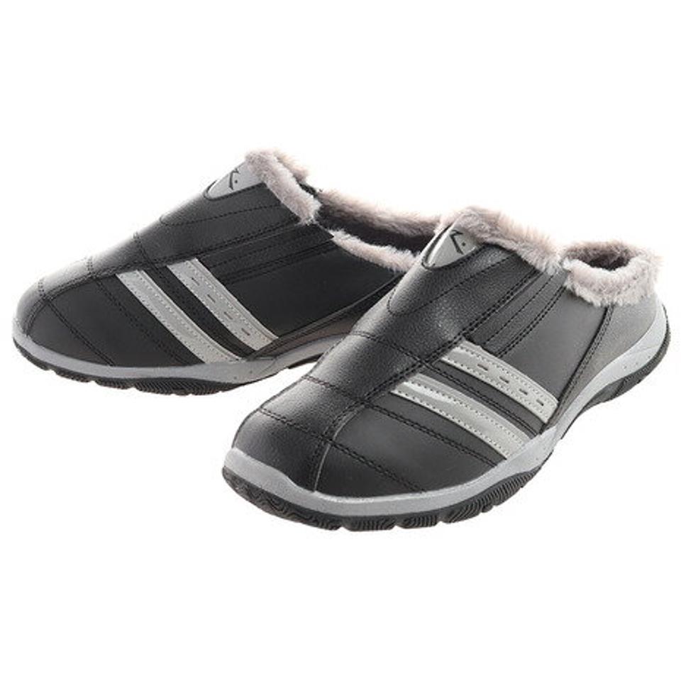 ラスティ（RUSTY） スリッポンスライド RS-256 ブラック 黒 サボサンダル クロッグサンダル 踵なしシューズ ふわふわ （メンズ）