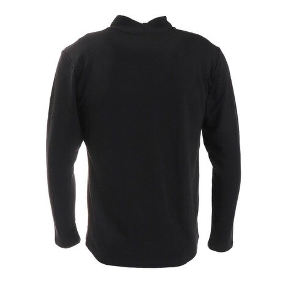 POLEWARDS(メンズ)スキー スノーボード インナー VIATEX 長袖ハイネックシャツ PW2LJU07BLK 吸湿発熱