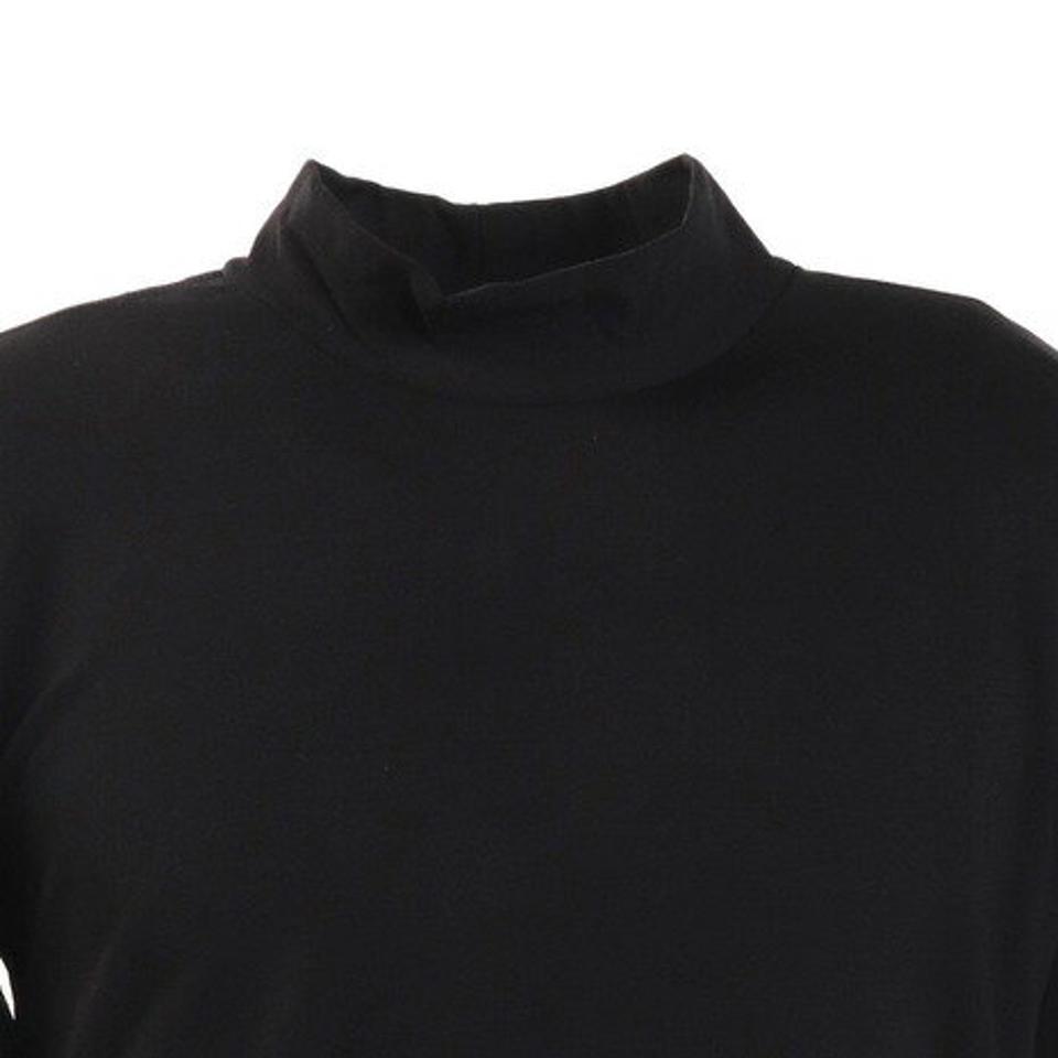 POLEWARDS(メンズ)スキー スノーボード インナー VIATEX 長袖ハイネックシャツ PW2LJU07BLK 吸湿発熱