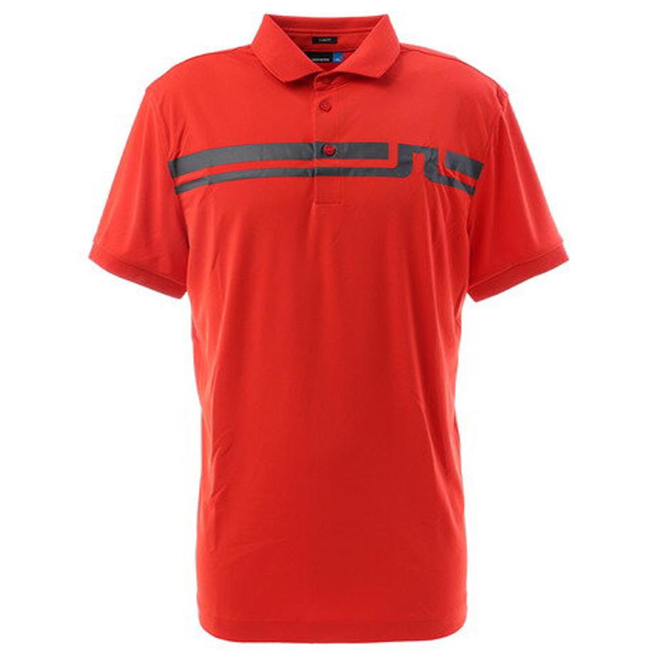 J.LINDEBERG 最安値挑戦ゴルフウェア メンズ EDDY 半袖ポロシャツ スリムフィット 071-29346-064 (メンズ)