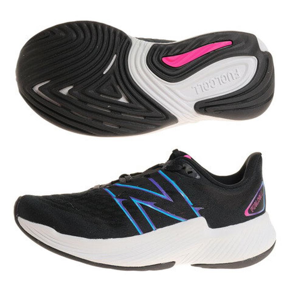 【ランニング対象品購入&エントリーでP10倍！8/19 20:00〜8/28 23:59】ニューバランス（new balance） ランニングシューズ 黒 ブラック FuelCell PRISM W LB2 WFCPZLB2B ジョギングシューズ レディース 部活 靴 （レディース）