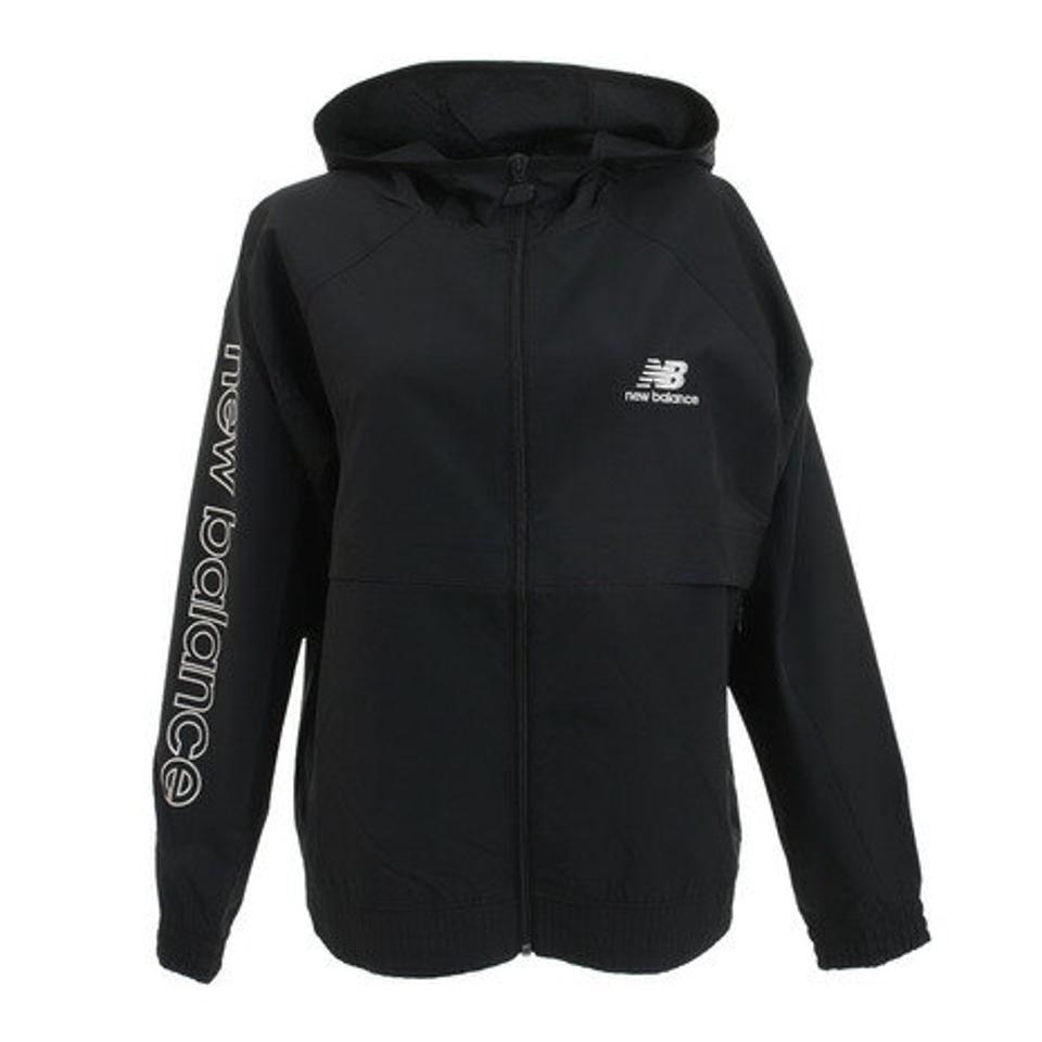 ニューバランス（new balance）（レディース）カラーブロックド ウィンドジャケット AWJ03532BK オンライン価格