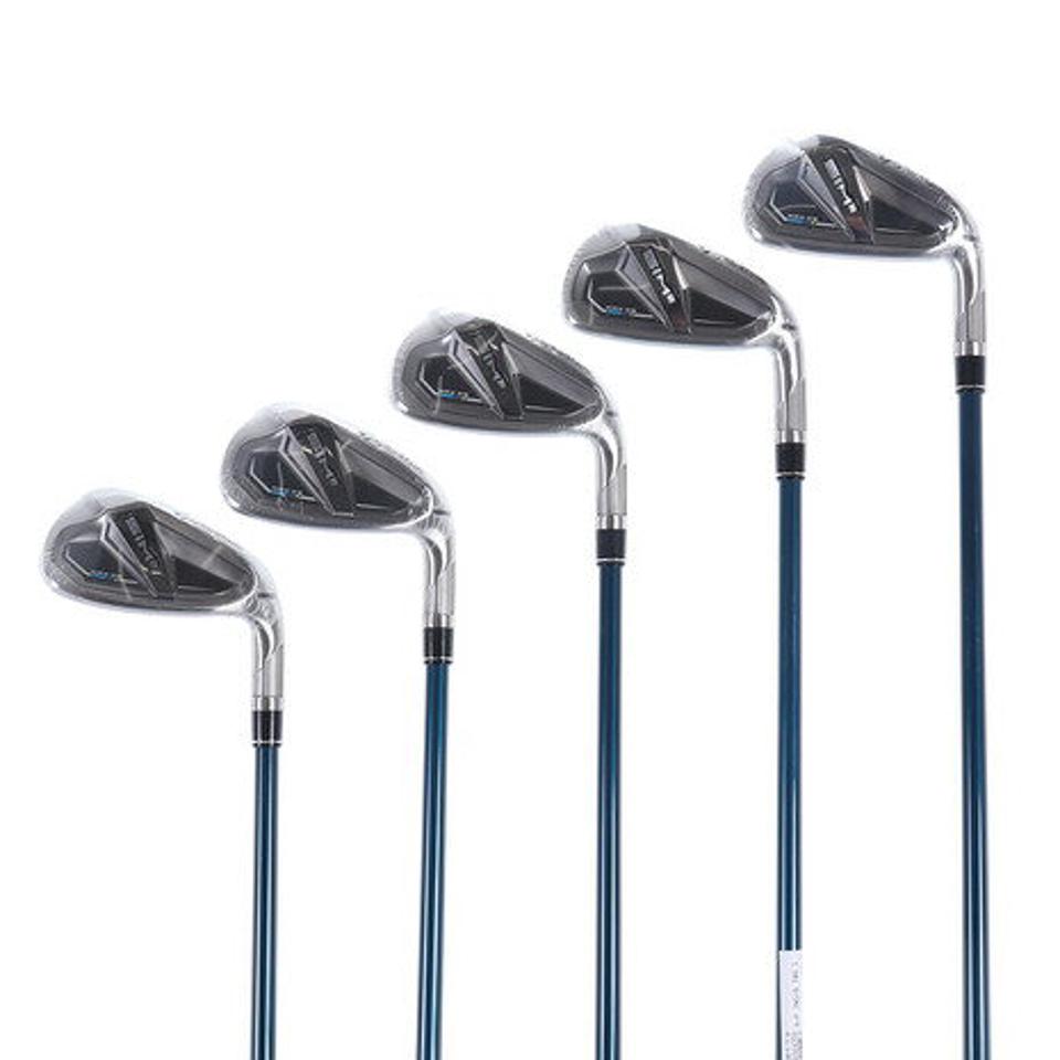 テーラーメイド（TAYLORMADE） アイアンセット メンズ 5本 SIM2 MAX OS (シム2 マックス)(6I〜PW) TENSEI BLUE TM60 ('21) テンセイブルー （メンズ）