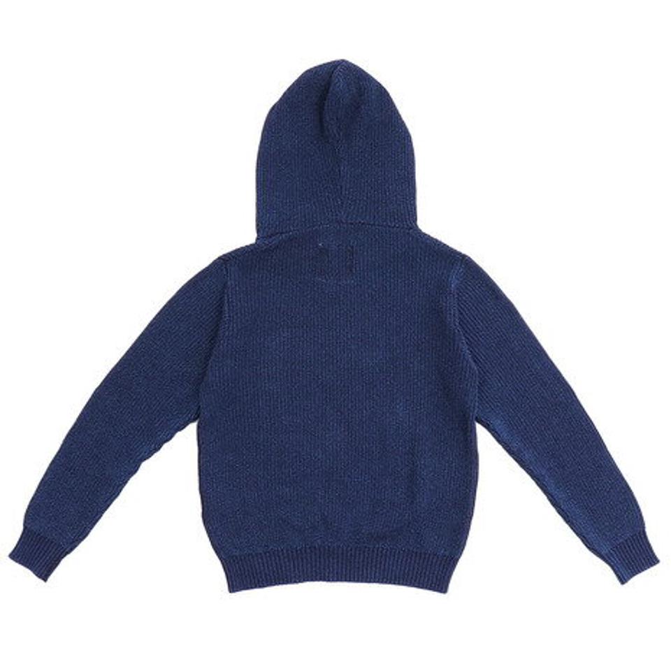 エルケクス（ELKEX） グラデーション Vネックニットパーカー 861EK9FQ7949IBLU オンライン価格 （レディース）