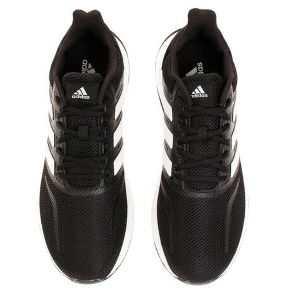 アディダス（adidas）（メンズ）ランニングシューズ ファルコンラン M ブラック ホワイト F36199 スニーカー ジョギング トレーニング 通勤 通学 部活