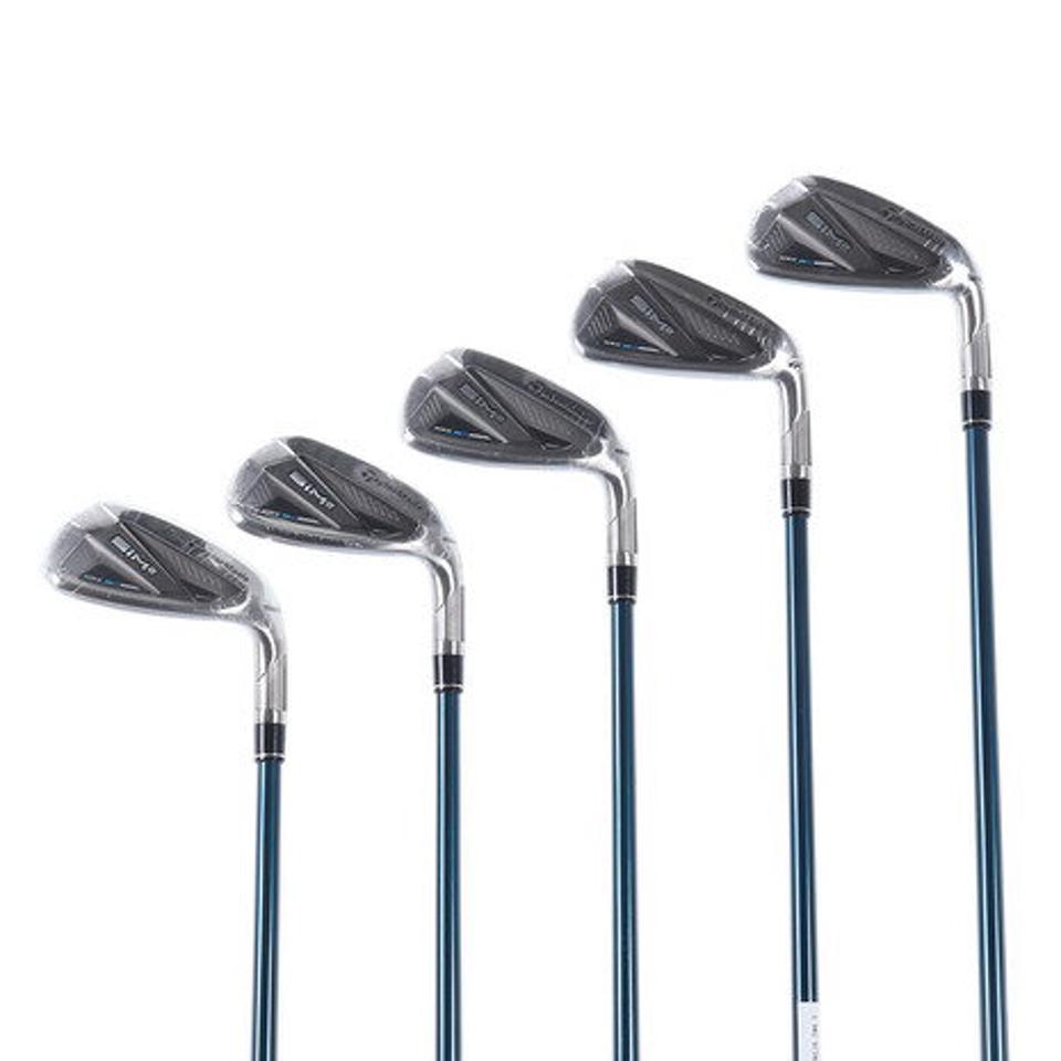 テーラーメイド（TAYLORMADE） アイアンセット メンズ 5本 SIM2 MAX (シム2 マックス)(6I〜PW) TENSEI BLUE TM60 ('21) テンセイブルー （メンズ）