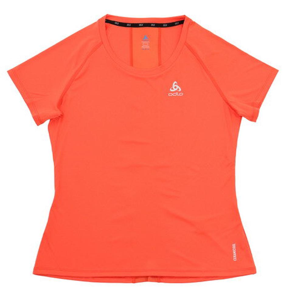【5/25限定 エントリー＆3点以上ご購入でP最大10倍】オドロ（ODLO） ランニング ランニングウェア レディース CERAM ELEMENT クルーネック半袖シャツ 312651-32000 （レディース）