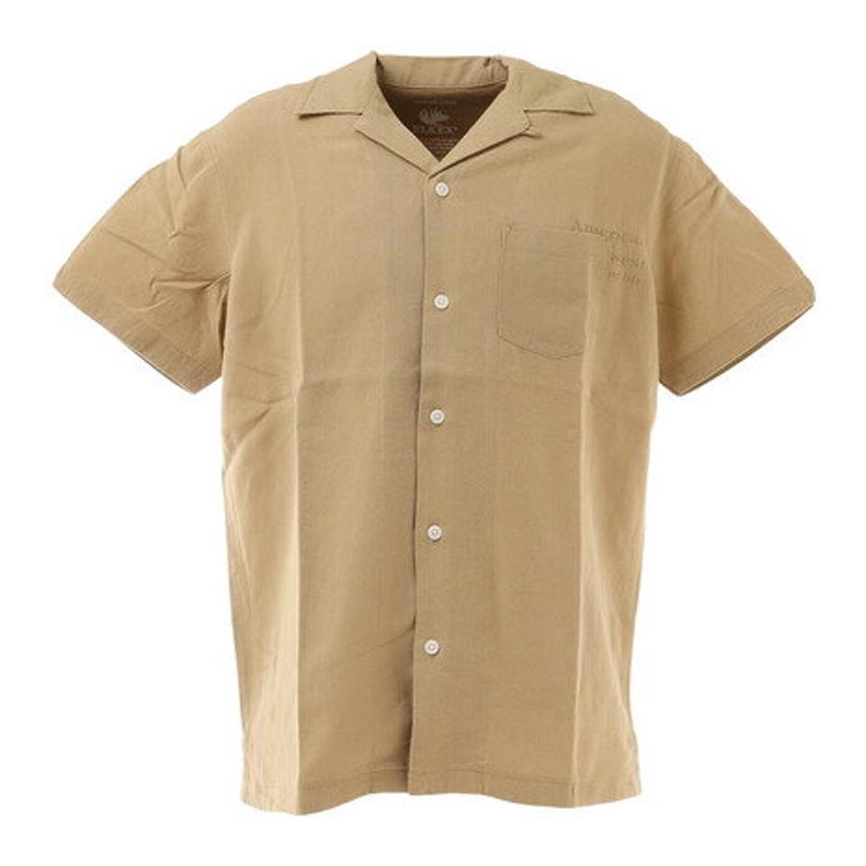 エルケクス（ELKEX）（メンズ）CAMP COLLAR シャツ 881EK1CG6286 SBEG