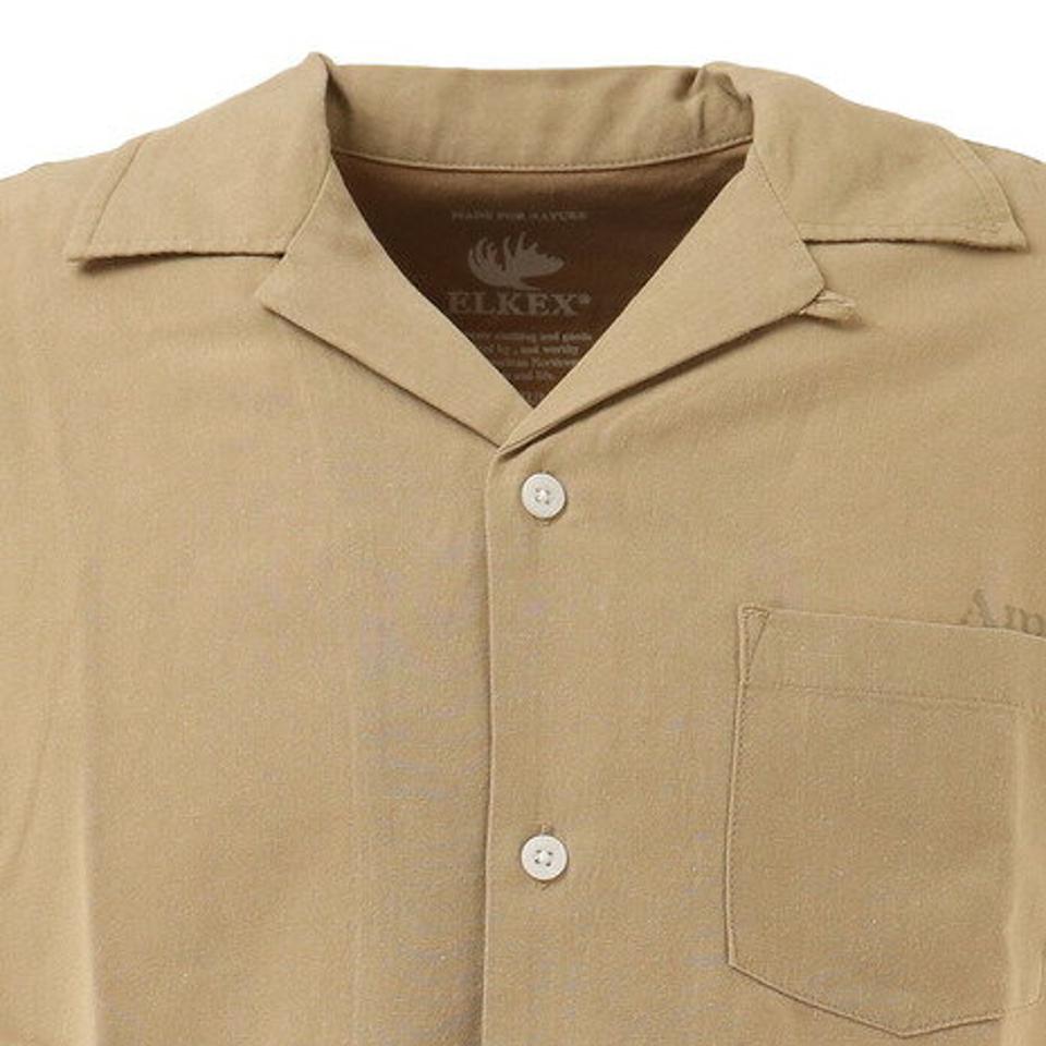 エルケクス（ELKEX）（メンズ）CAMP COLLAR シャツ 881EK1CG6286 SBEG