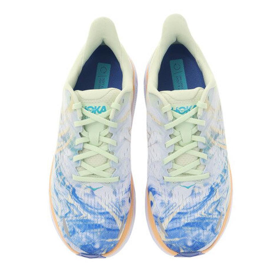 【ランニング対象品購入&エントリーでP10倍！8/19 20:00〜8/28 23:59】ホカ（HOKA） ランニングシューズ クリフトン 8 ワイド 1121374-TGT ジョギングシューズ マラソン （メンズ）