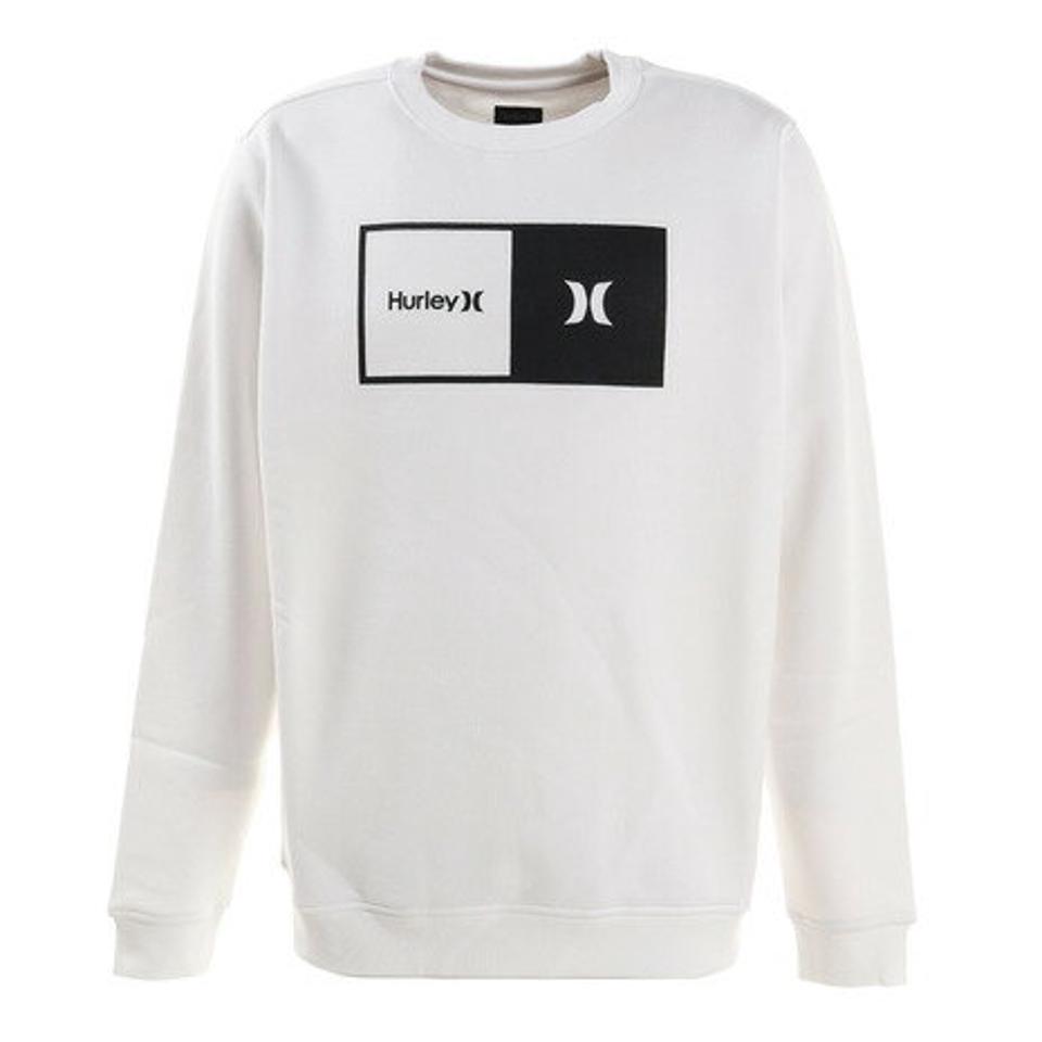 ハーレー（HURLEY） DOUBLE UP FLEECE クルースウェット MFL2100004-WHT （メンズ）