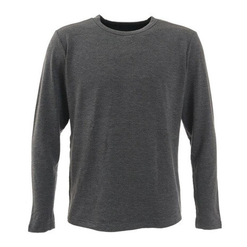 POLEWARDS（メンズ）VIATEX 長袖クルーシャツ PW2LJU06GRY