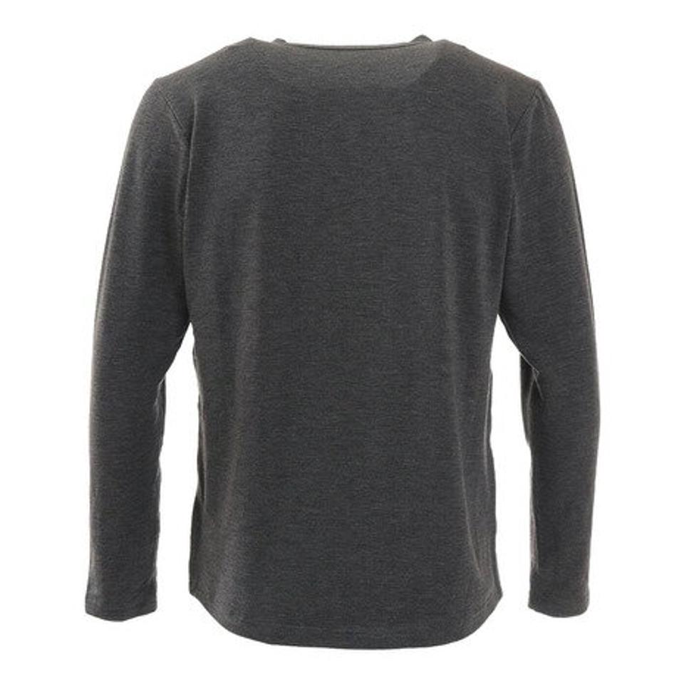 POLEWARDS（メンズ）VIATEX 長袖クルーシャツ PW2LJU06GRY